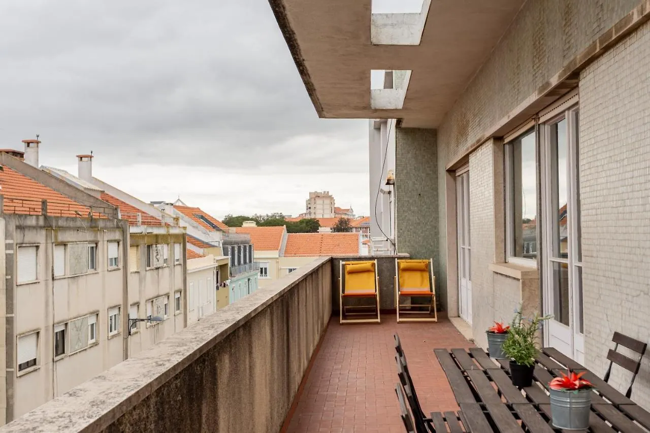Апартаменты Joivy Vintage Flat With Terrace Лиссабон Португалия